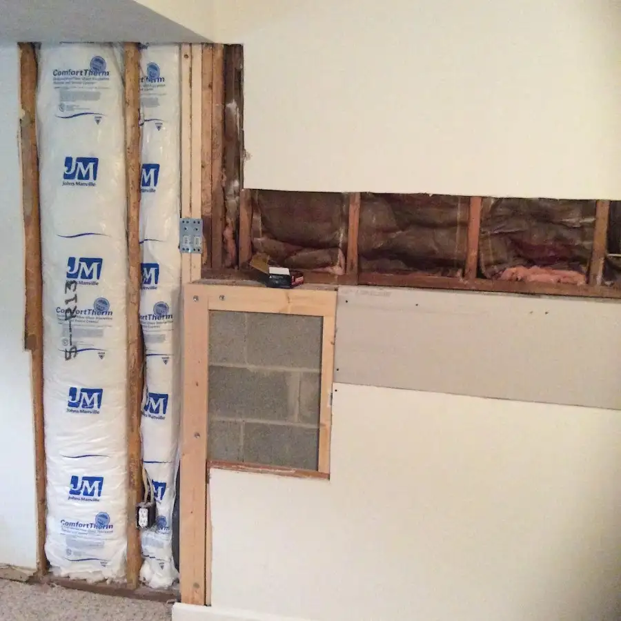 Wall insulation replacement during Odor Removal & Deodorization in Dothan